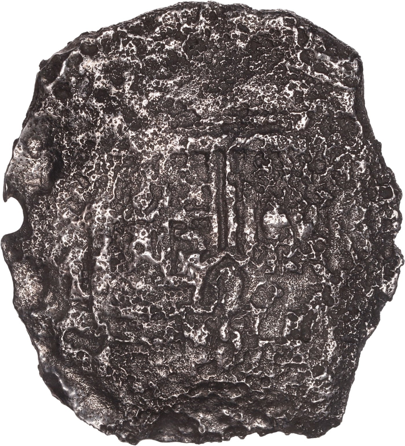 Concepcion Shipwreck (1641) MEXICO Mexico City Silver Cob 8 Reales with COA