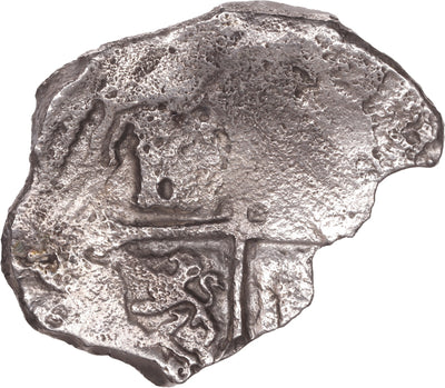 Concepcion Shipwreck (1641) MEXICO Mexico City Silver Cob 8 Reales with COA 1196