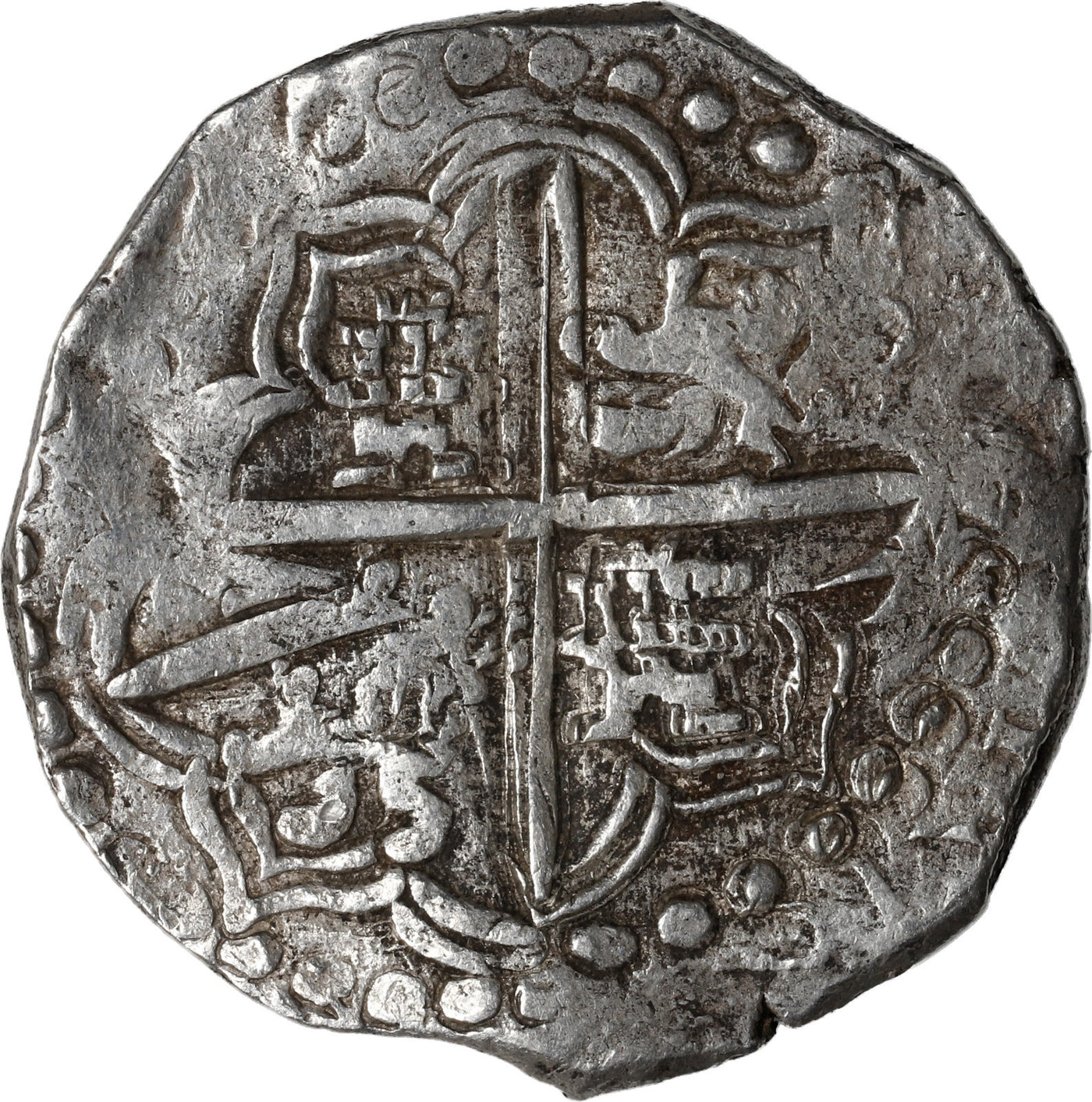 BOLIVIA, Potosí, cob 8 reales, Philip III, assayer T.