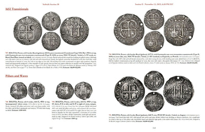 Sedwick Auction 38 Nov. 13-15, 2025 Catalog - U.S., World, & Shipwreck Coins