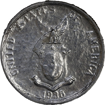 Manila Bay Shipwreck (1942) PHILIPPINES (U.S. ADMINISTRATION), 1 peso, 1936