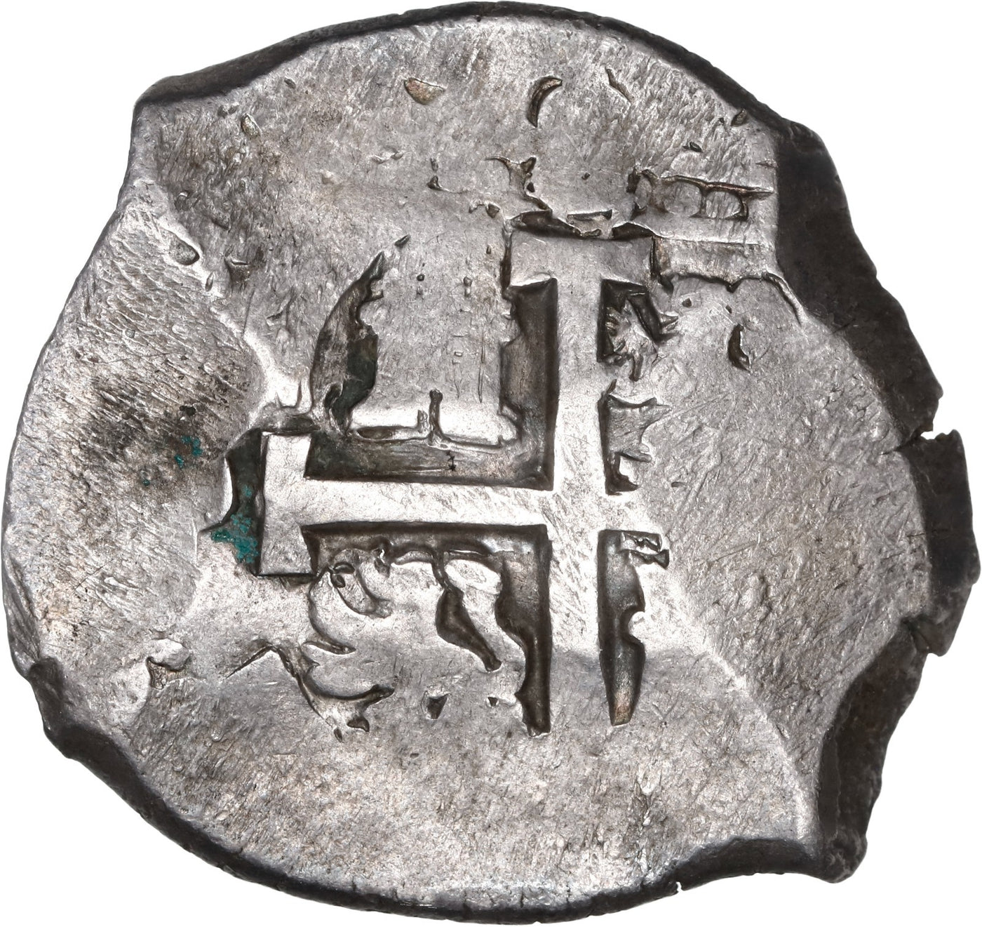 BOLIVIA, Potosí, cob 8 reales, 1703/2 Y, rare.