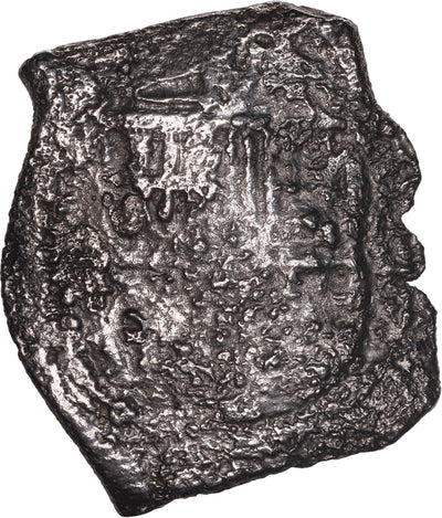 Concepcion Shipwreck (1641) MEXICO Mexico City Silver Cob 8 Reales with COA