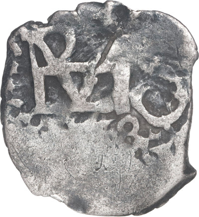 BOLIVIA, Potosi, cob 1/2 real, 1718.