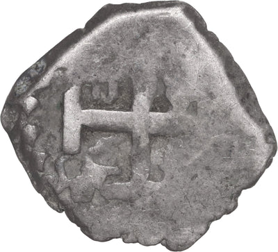 BOLIVIA, Potosi, cob 1/2 real, 1750.
