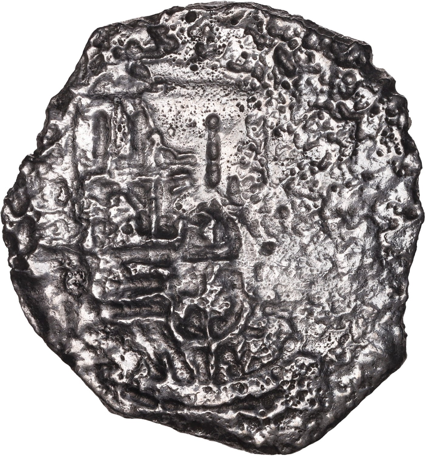Concepcion Shipwreck (1641) MEXICO Mexico City Silver Cob 8 Reales with COA 1074