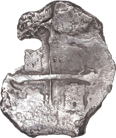 Concepcion Shipwreck (1641) MEXICO Mexico City Silver Cob 8 Reales with COA 1153