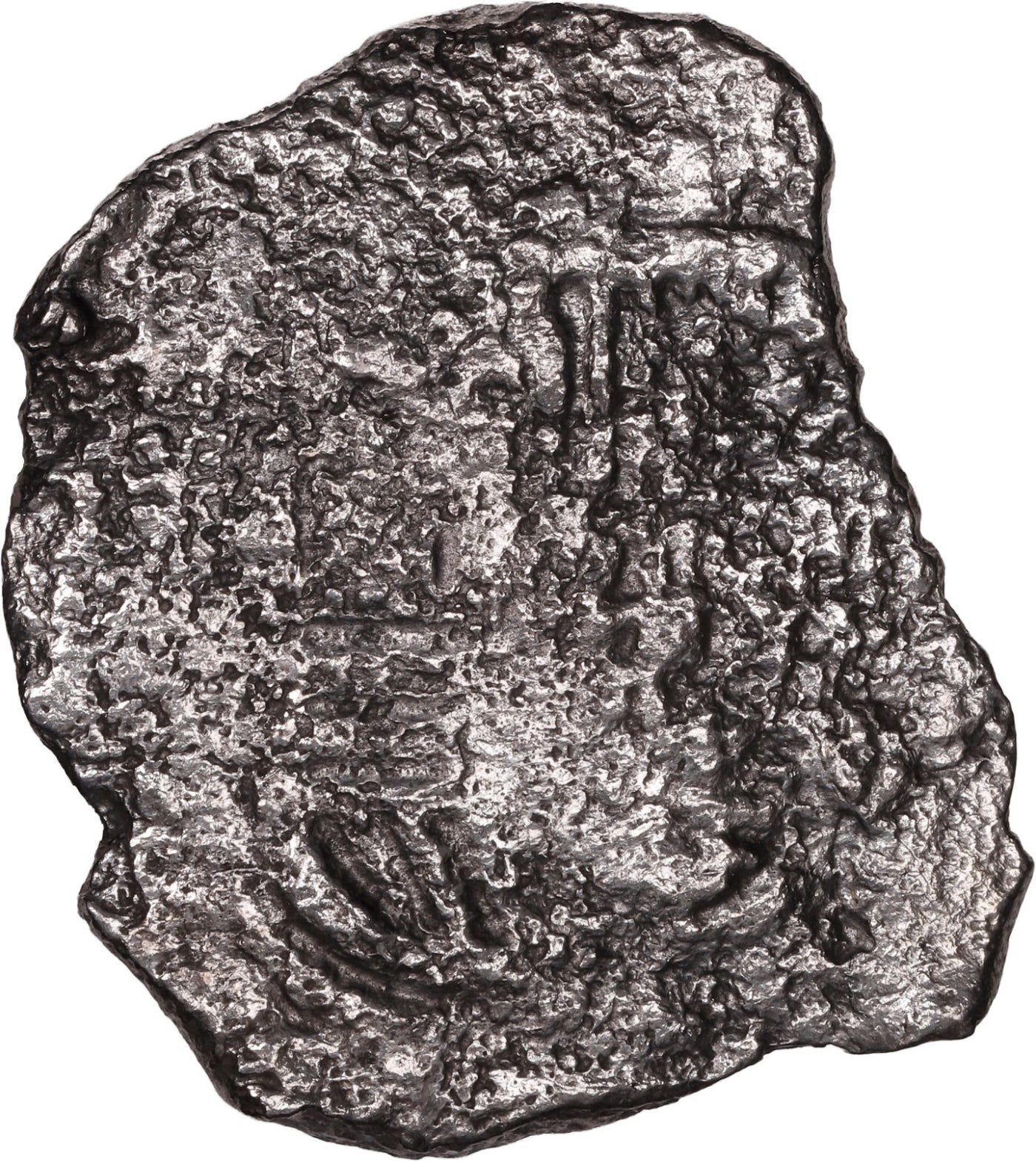 Concepcion Shipwreck (1641) MEXICO Mexico City Silver Cob 8 Reales with COA 1176