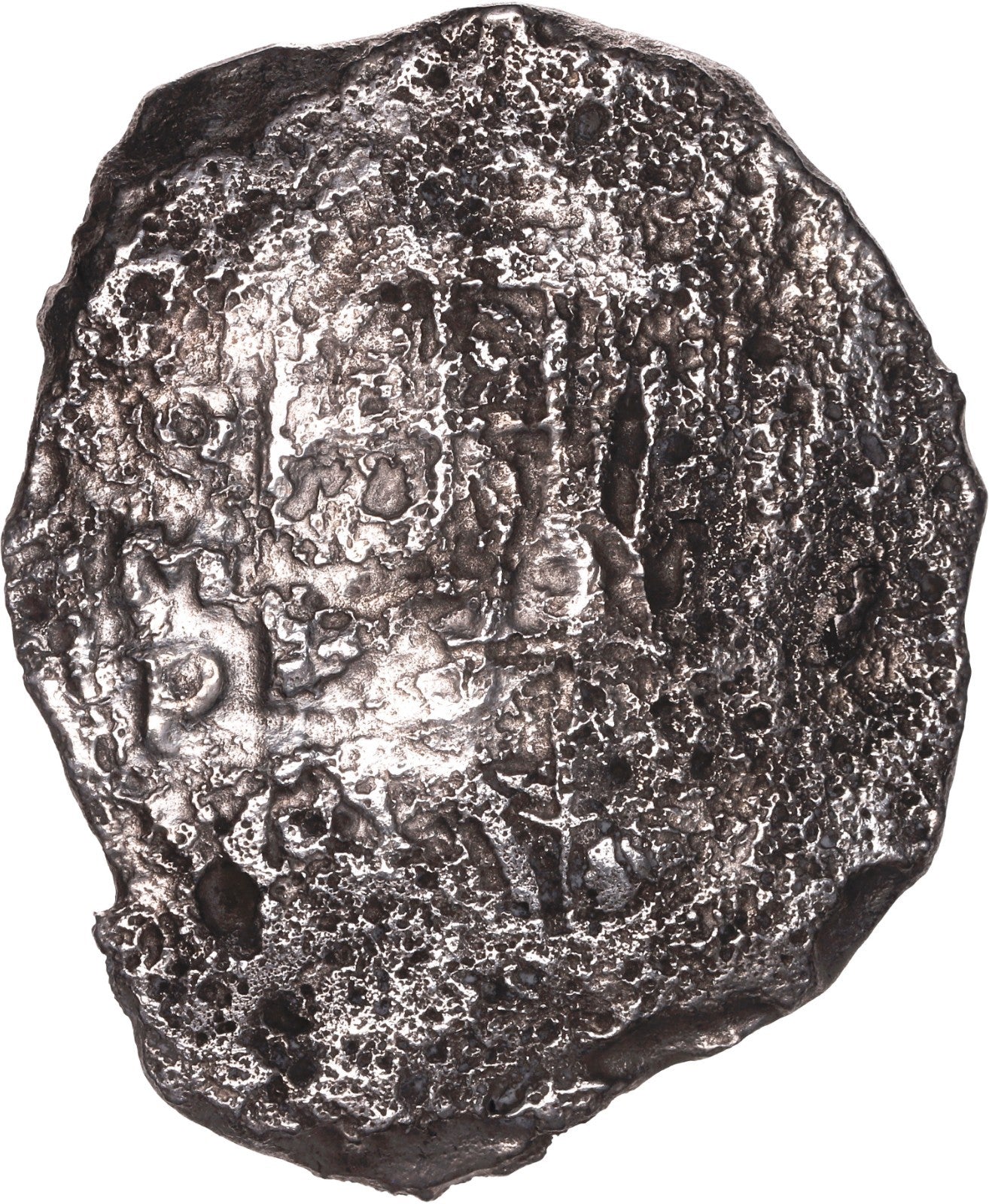 Concepcion Shipwreck (1641) MEXICO Mexico City Silver Cob 8 Reales with COA