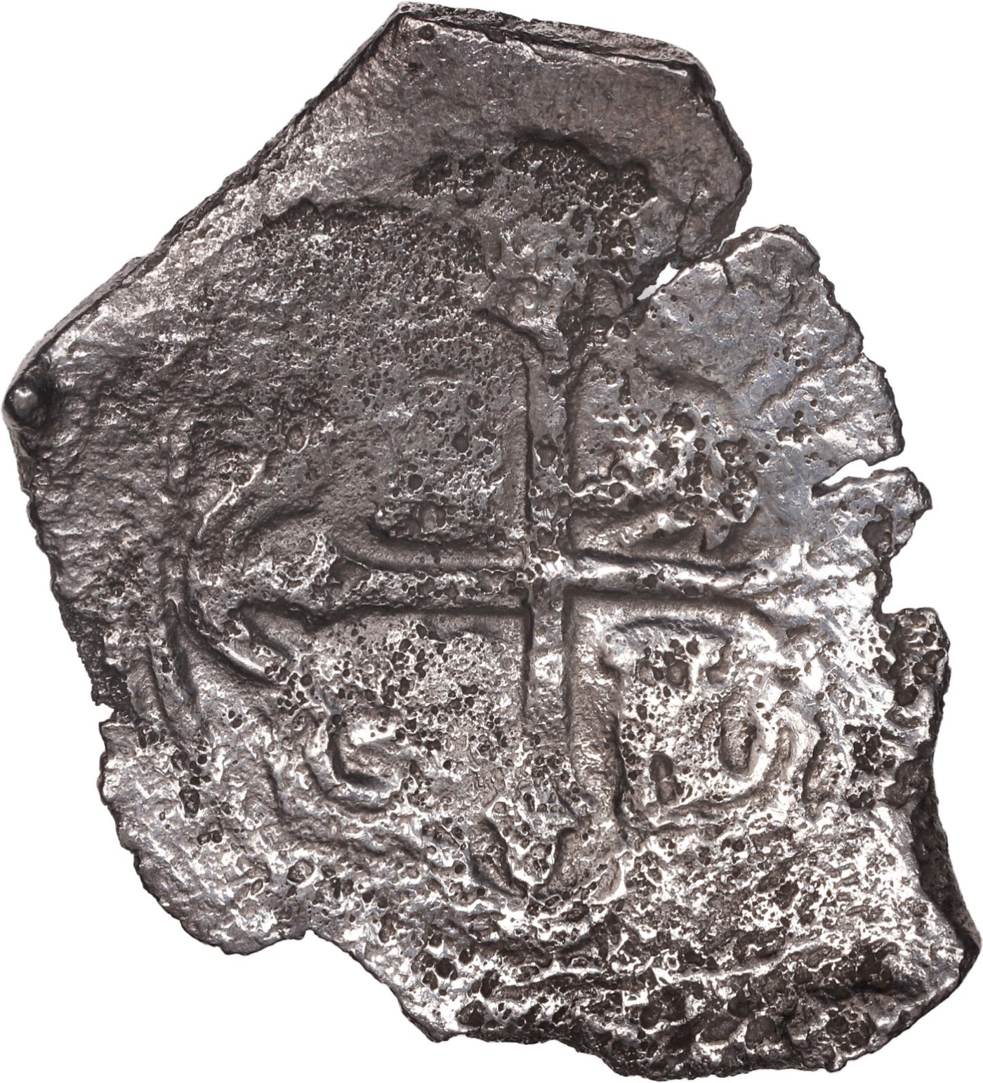 Concepcion Shipwreck (1641) MEXICO Mexico City Silver Cob 8 Reales with COA 1122