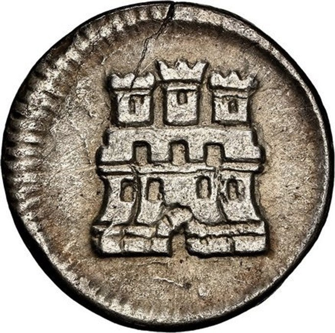 COLOMBIA, Bogotá, ¼ real, Ferdinand VI or Charles III, no date
