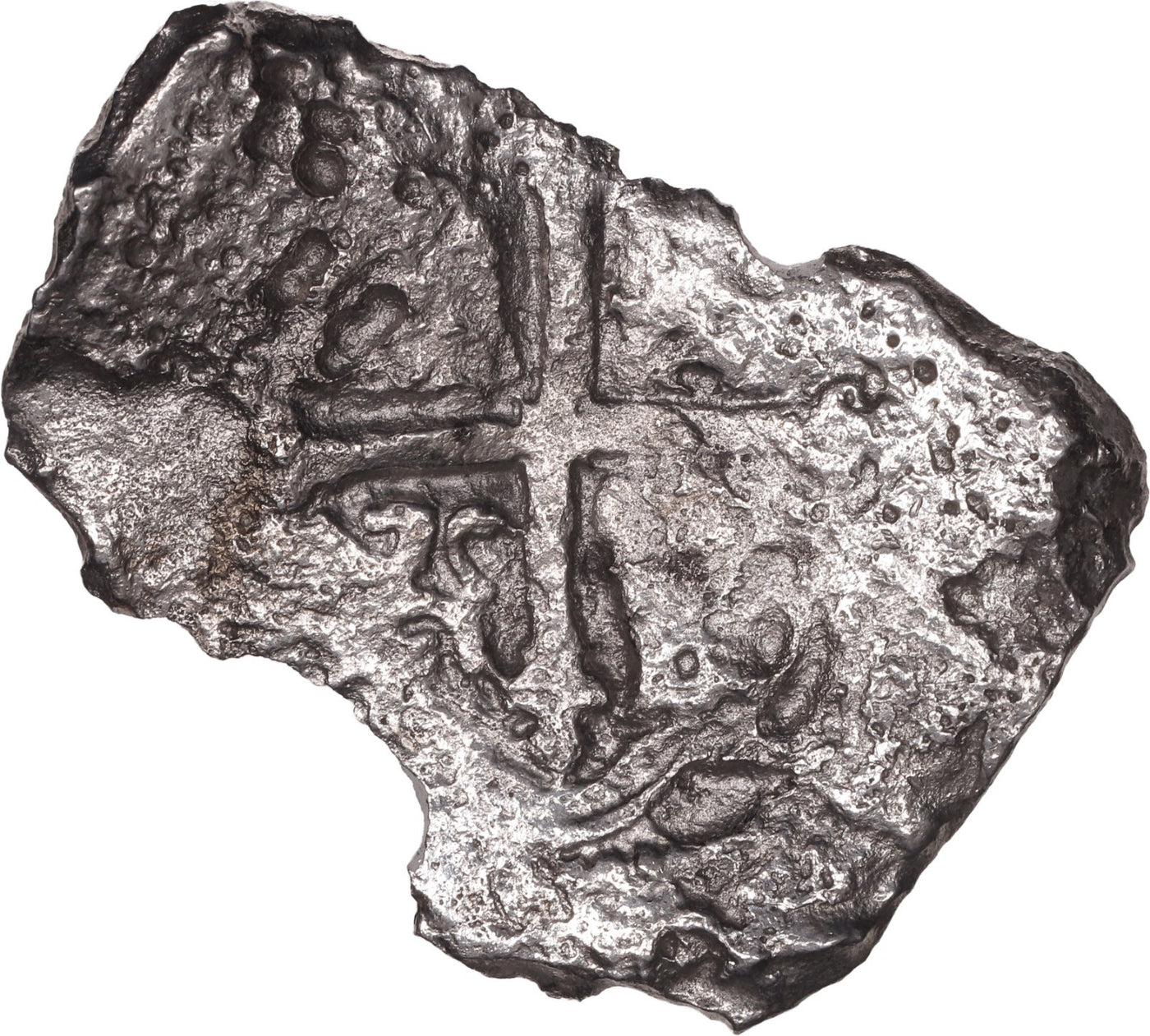 Concepcion Shipwreck (1641) MEXICO Mexico City Silver Cob 8 Reales with COA 1165