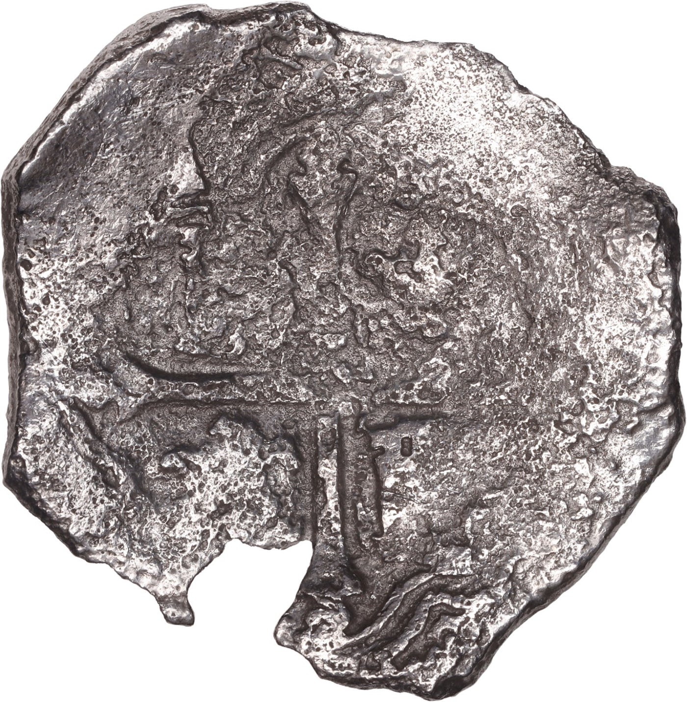 Concepcion Shipwreck (1641) MEXICO Mexico City Silver Cob 8 Reales with COA 1066