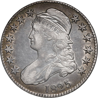 UNITED STATES, Philadelphia mint, Capped Bust half dollar, 1825, Lettered Edge.