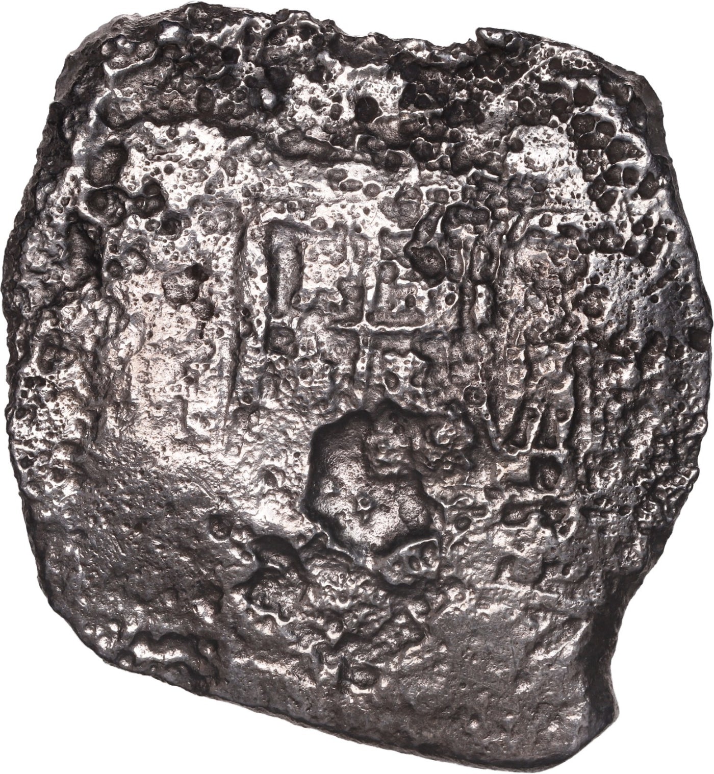 Concepcion Shipwreck (1641) MEXICO Mexico City Silver Cob 8 Reales with COA 1036