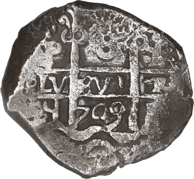 BOLIVIA, Potosi, cob 8 reales, 1749 q.
