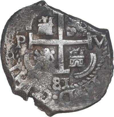 BOLIVIA, Potosi, cob 2 reales, 1681 V.