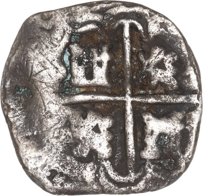 BOLIVIA, Potosí, cob 1 real, Philip IV, assayer not visible, error denomination