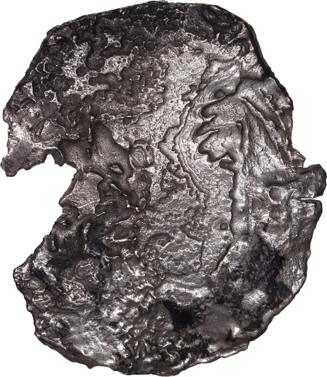 Concepcion Shipwreck (1641) MEXICO Mexico City Silver Cob 8 Reales with COA 1157