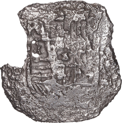 Concepcion Shipwreck (1641) MEXICO Mexico City Silver Cob 8 Reales with COA 1120