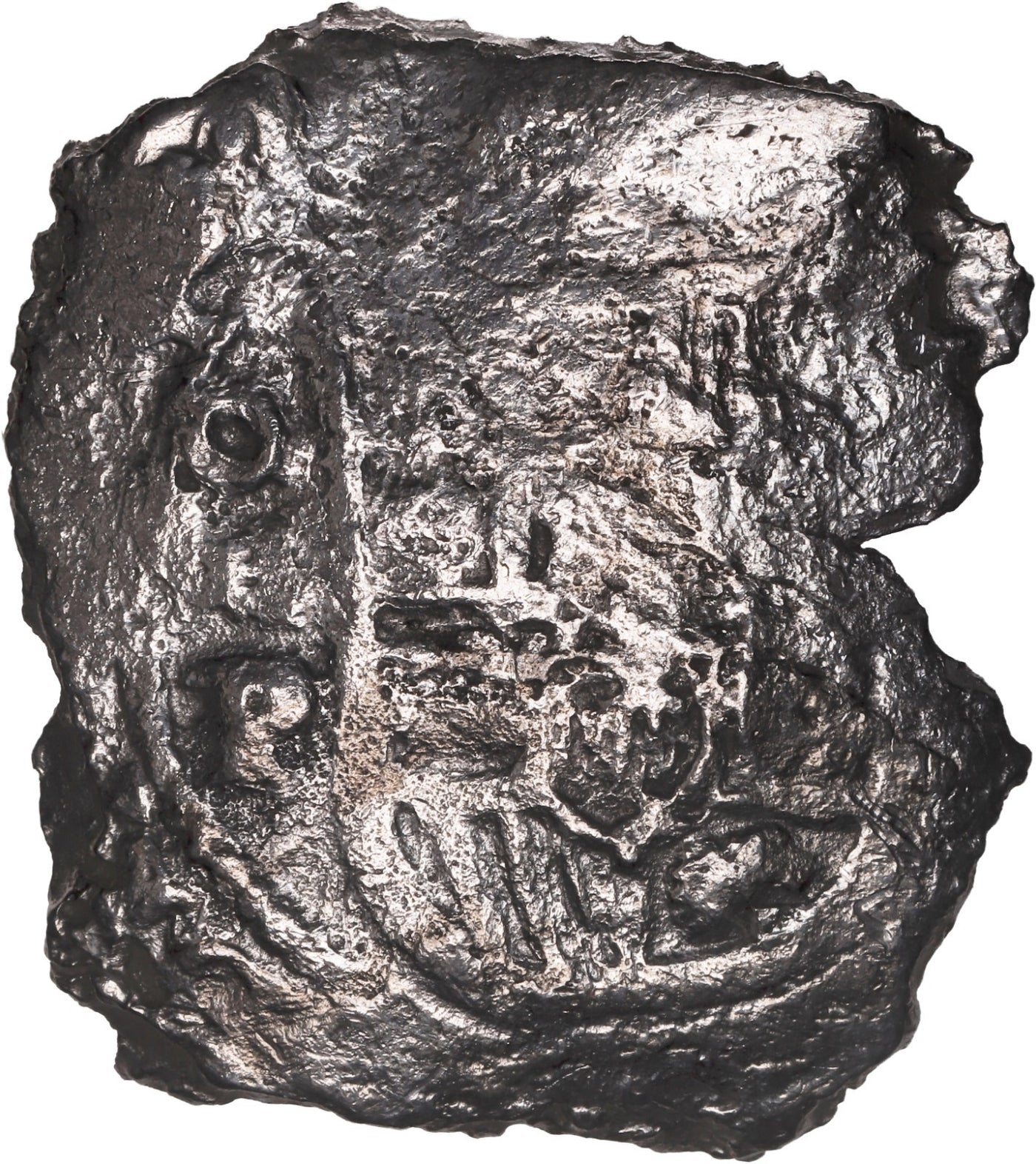 Concepcion Shipwreck (1641) MEXICO Mexico City Silver Cob 8 Reales with COA 1043