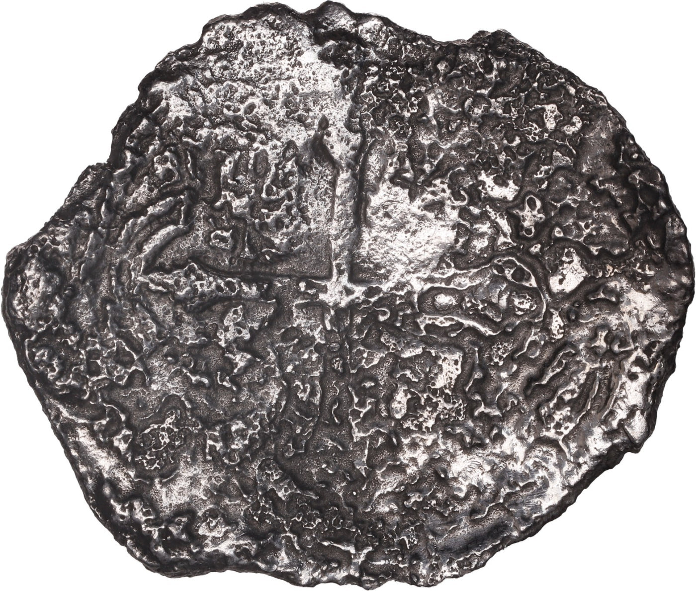 Concepcion Shipwreck (1641) MEXICO Mexico City Silver Cob 8 Reales with COA 1071