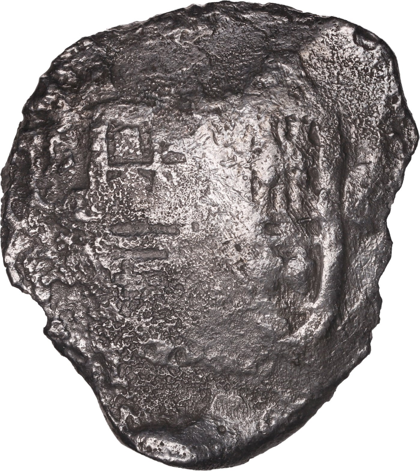 Concepcion Shipwreck (1641) MEXICO Mexico City Silver Cob 8 Reales with COA 1073