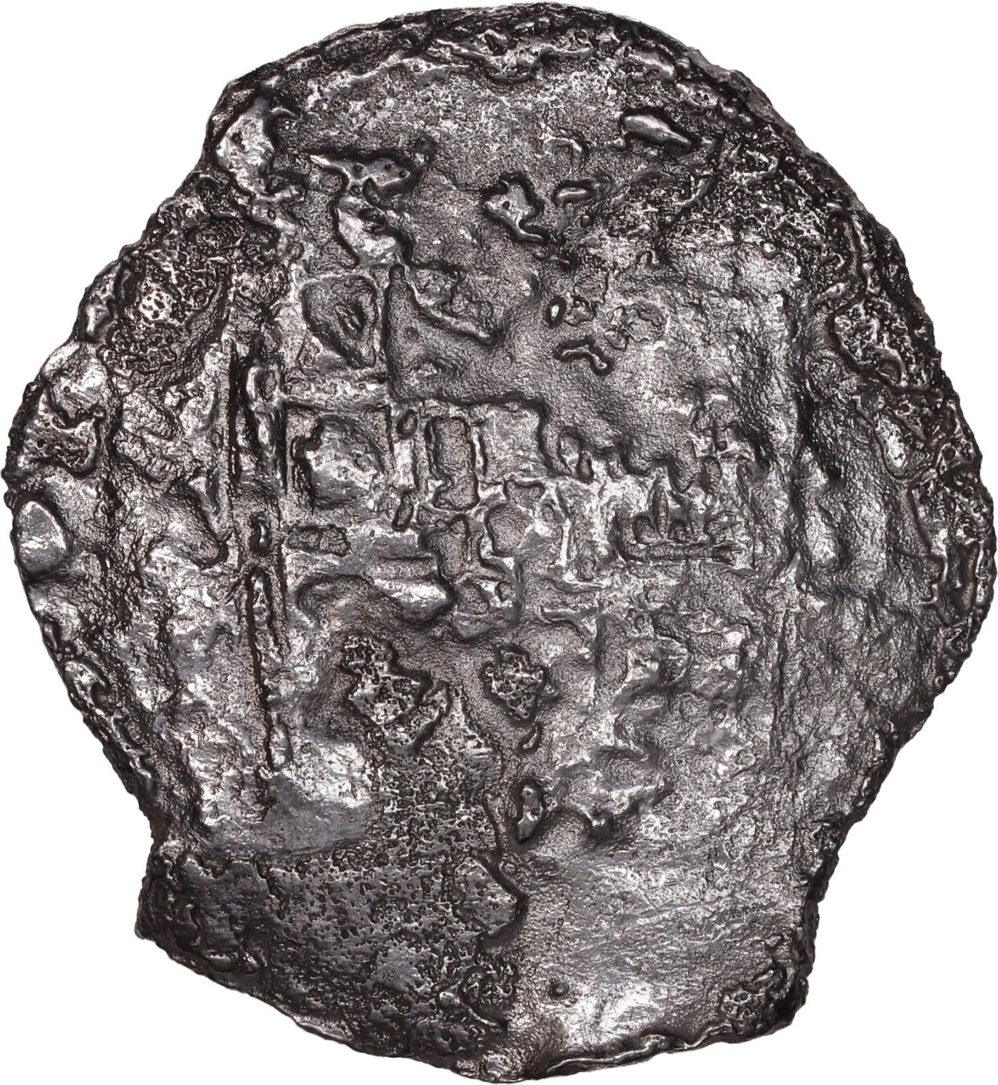 Concepcion Shipwreck (1641) MEXICO Mexico City Silver Cob 8 Reales with COA 1147