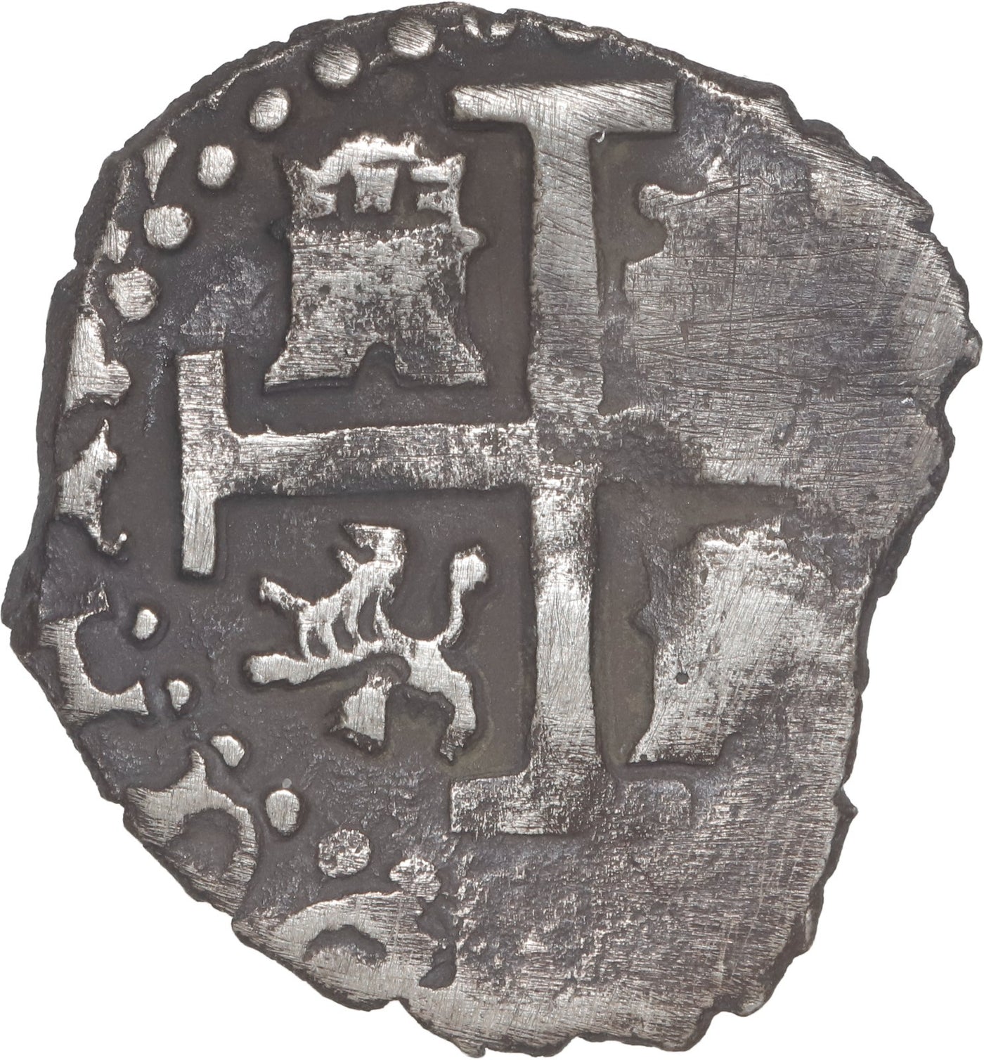 Peru, Lima, cob 1/2 real, Philip V, 1705.