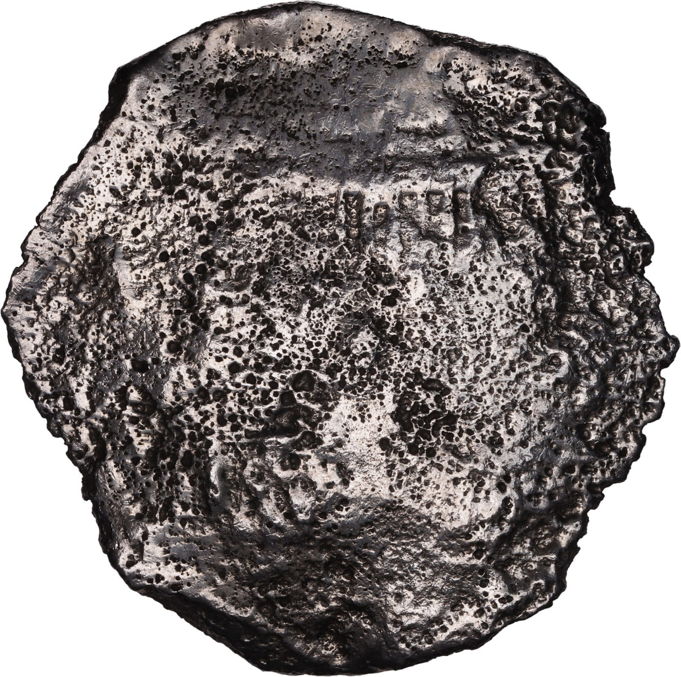 Concepcion Shipwreck (1641) MEXICO Mexico City Silver Cob 8 Reales with COA 1088