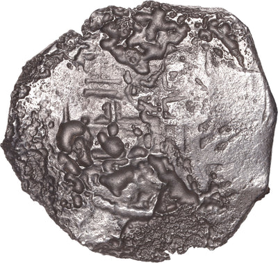 Concepcion Shipwreck (1641) MEXICO Mexico City Silver Cob 8 Reales with COA 1072