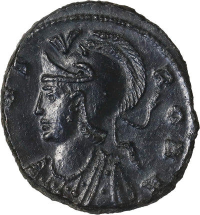 ANCIENT ROMAN, Roman Empire, AE 3/4, ROMA commemorative.
