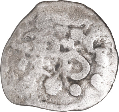 MEXICO, Mexico City, cob ½ real, Philip III, assayer F to right, •-fleur-•