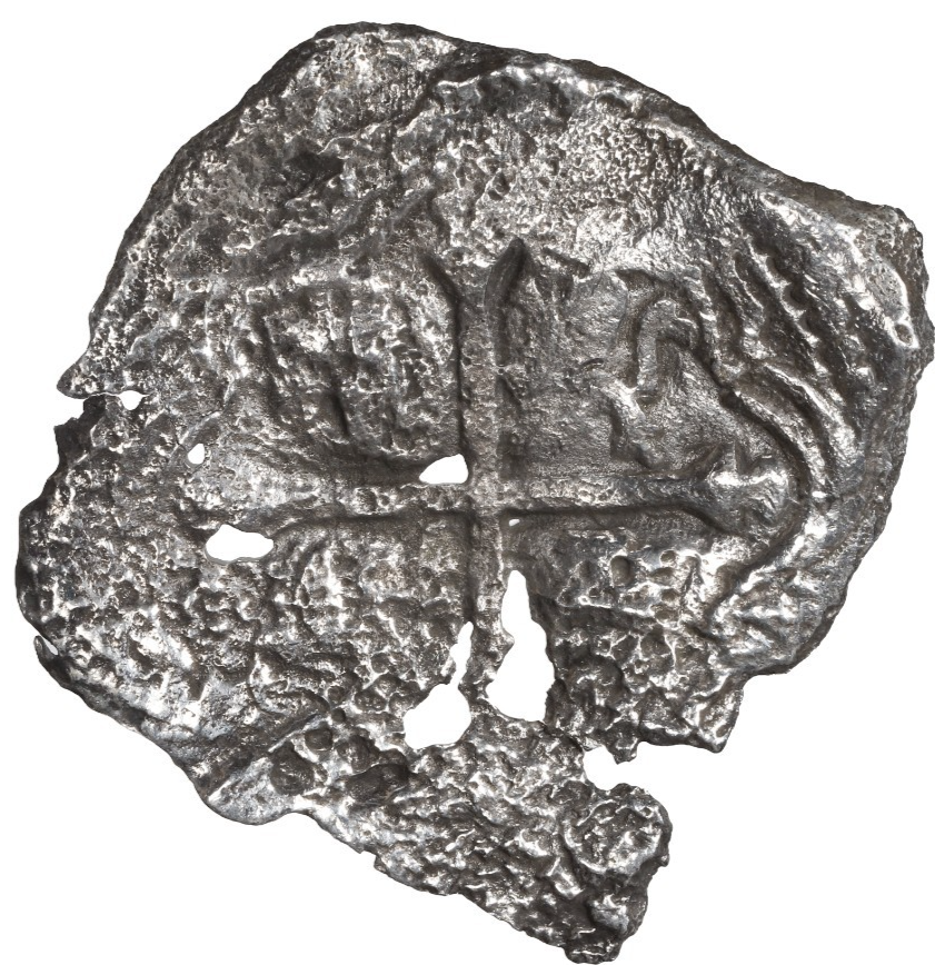 Concepcion Shipwreck (1641) MEXICO Mexico City Silver Cob 8 Reales with COA 1121