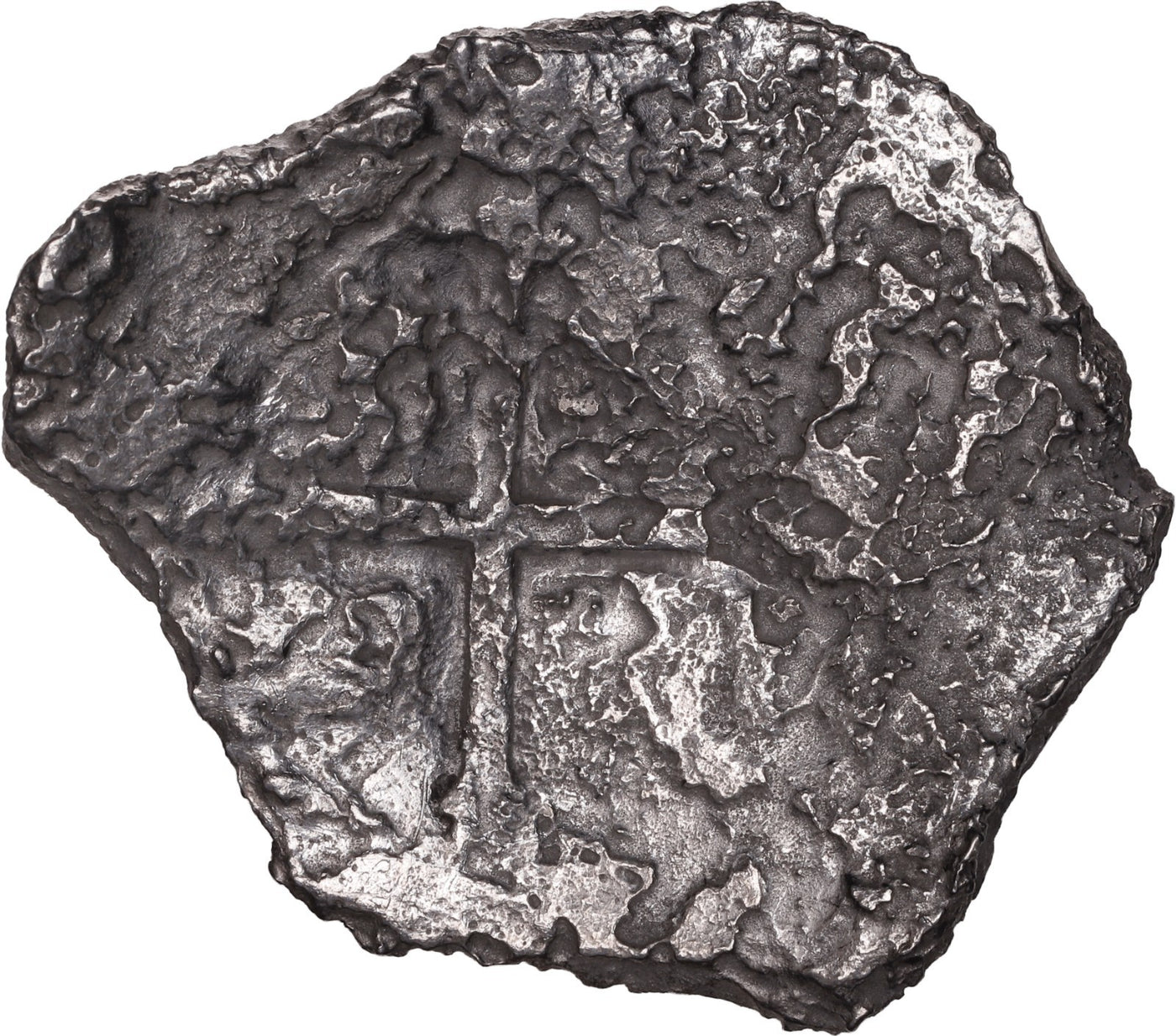 Concepcion Shipwreck (1641) MEXICO Mexico City Silver Cob 8 Reales with COA 1037