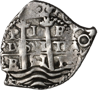 BOLIVIA, Potosí, cob 1 real, 1661 E.