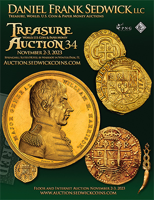 Sedwick's Treasure, World, U.S. Coin & Paper Money Auction 34