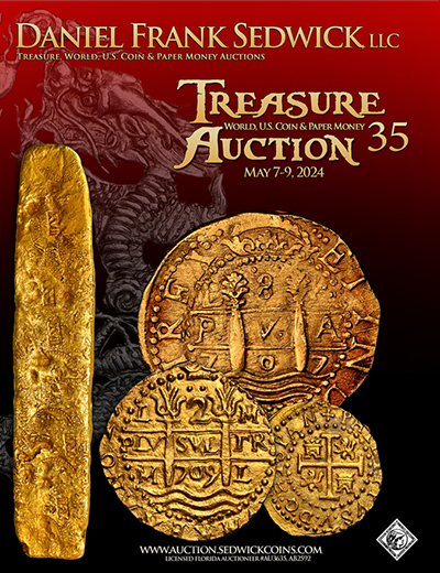 Sedwick's Treasure, World, U.S. Coin & Paper Money Auction 35